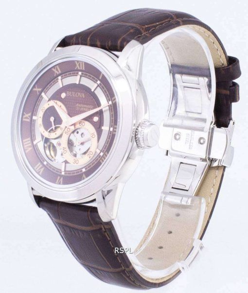 ブローバ自動 BVA シリーズ デュアル絞りダイヤル 96A120 メンズ腕時計