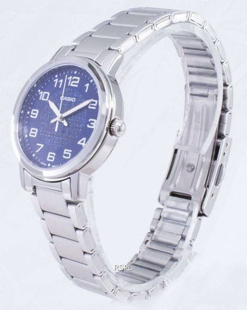 カシオ石英 LTP-E159D-2B LTPE159D 2B アナログ レディース腕時計