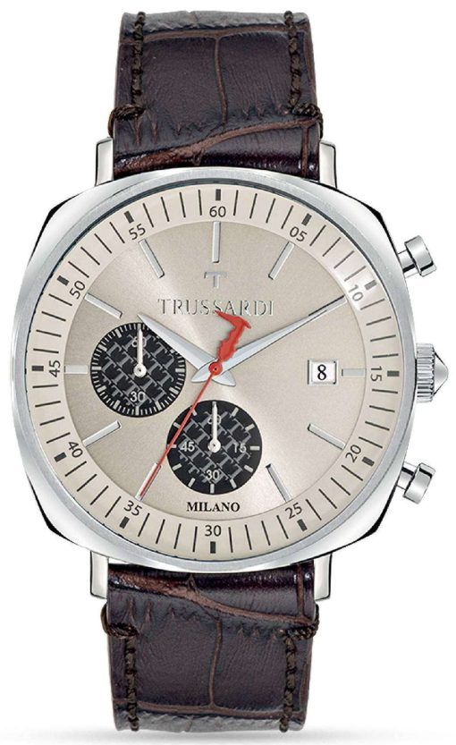 トラサルディ T 王 R2471621002 クロノグラフ クォーツ メンズ腕時計