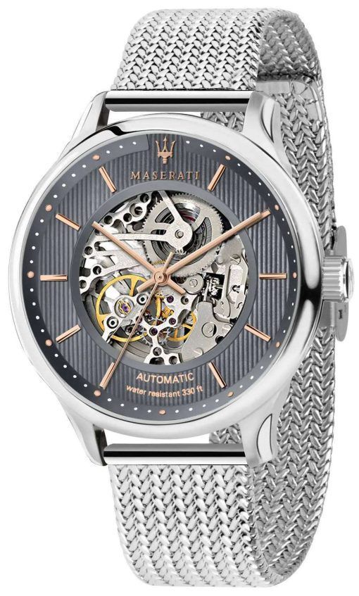 マセラティ紳士 R8823136004 自動スケルトン メンズ腕時計腕時計