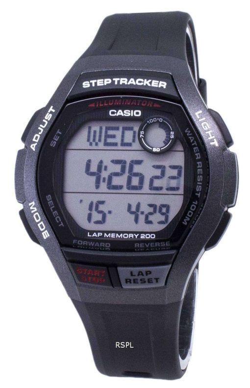 カシオ青年 WS 2000 H 1AV WS2000H-1AV 照明デジタル メンズ腕時計