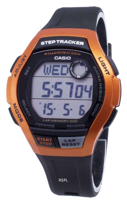 カシオ青年 WS 2000 H 4AV WS2000H 4AV 照明デジタル メンズ腕時計