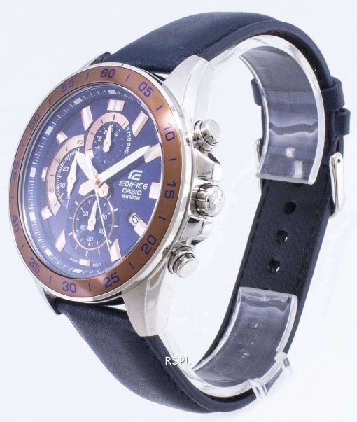 カシオエディフィス低公害車-550 L-2AV EFV550L-2AV クロノグラフ クォーツ メンズ腕時計