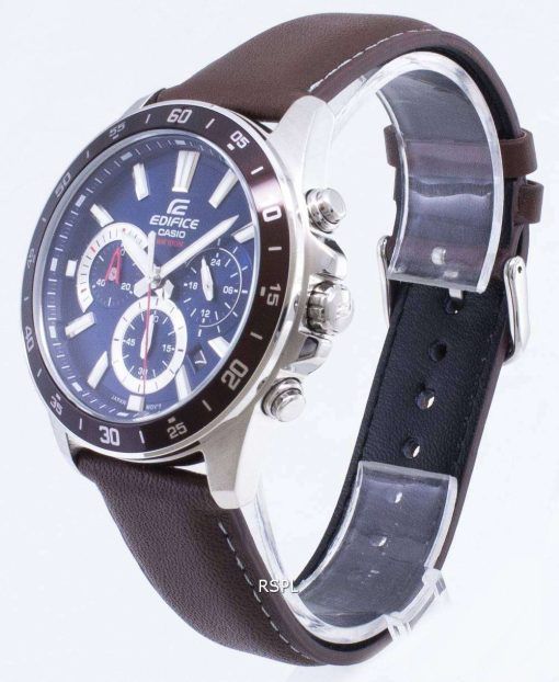 カシオエディフィス低公害車-570 L-2AV EFV570L-2AV クロノグラフ クォーツ メンズ腕時計