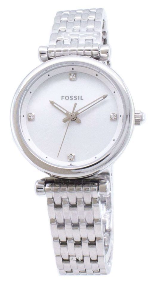 化石 Carlie ES4430 石英アナログ レディース腕時計
