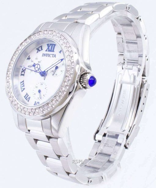 インビクタ天使 28436 ダイヤモンド アクセント アナログ クオーツ レディース腕時計
