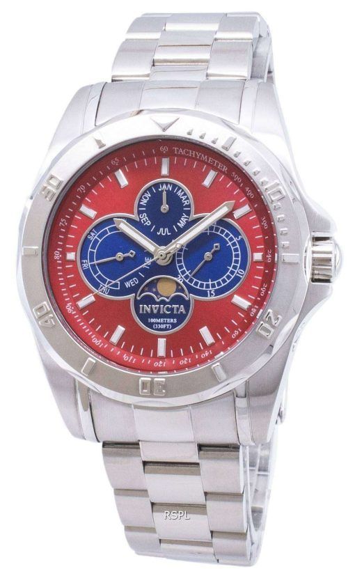 インビクタ専門 28596 クロノグラフ クォーツ メンズ腕時計