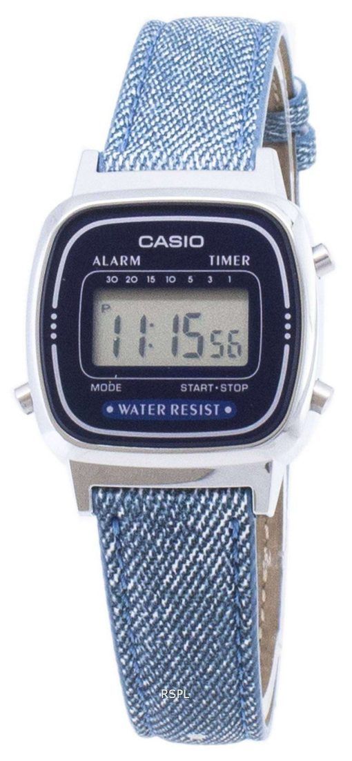 カシオ デジタル LA670WL 2 a 2 クオーツ レディース腕時計