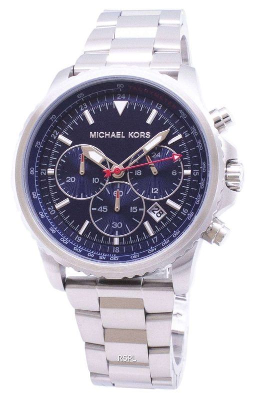 ミハエル Kors クロノグラフ MK8641 タキメーター クォーツ メンズ腕時計