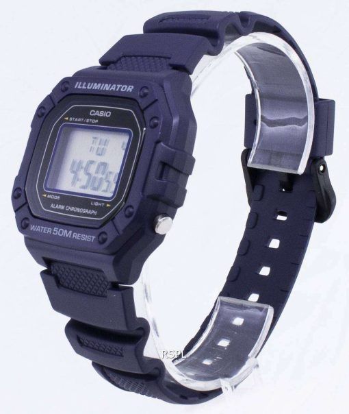 カシオ青少年 218H-2BY W218H-2BY デジタルメンズ腕時計