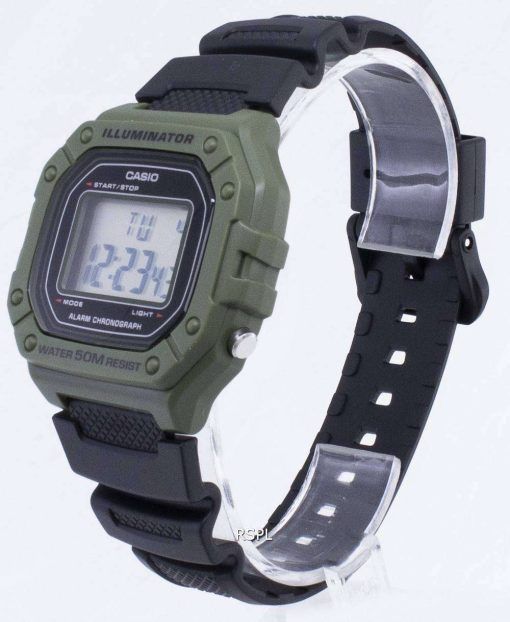 カシオ青少年 218H-3BY W218H-3BY デジタルメンズ腕時計