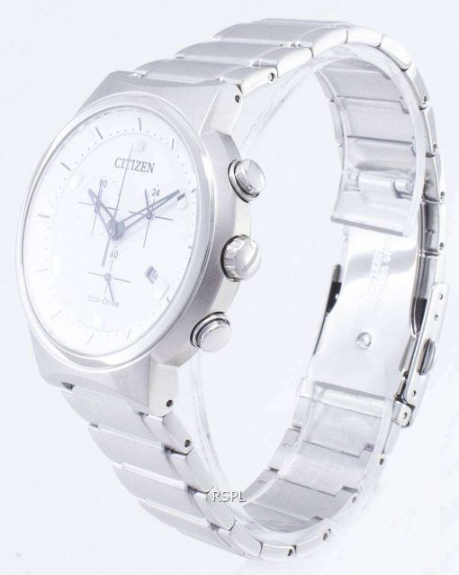 市民エコドライブ AT2400-81A クロノグラフアナログメンズ腕時計