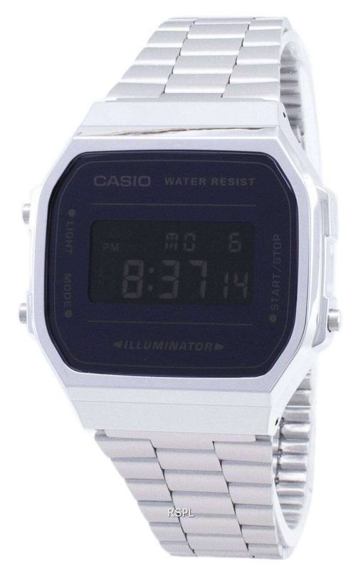 カシオヴィンテージ A168WEM-1 イルミネーターデジタルメンズ腕時計