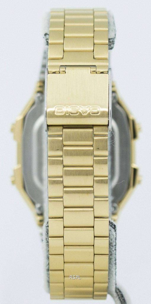 カシオ デジタル ステンレス クロノ デュアル アラーム時間 A178WGA 1ADF A178WGA 1 a メンズ腕時計