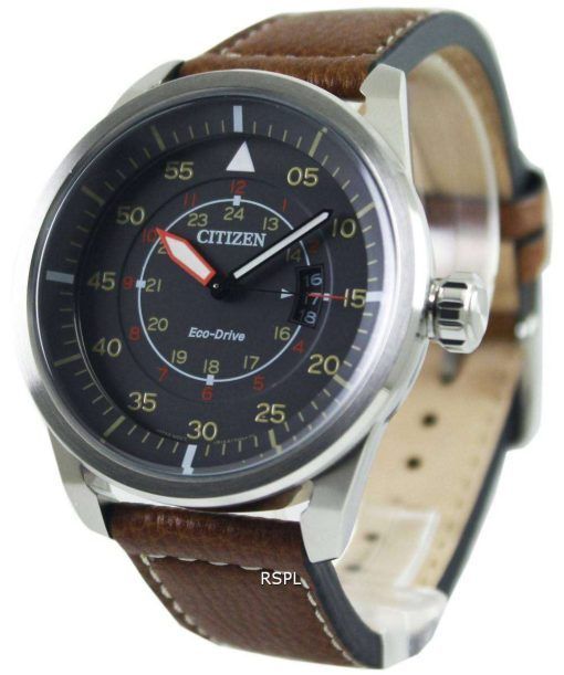 市民エコドライブ アビエイター パワー リザーブ AW1360-12 H メンズ腕時計腕時計