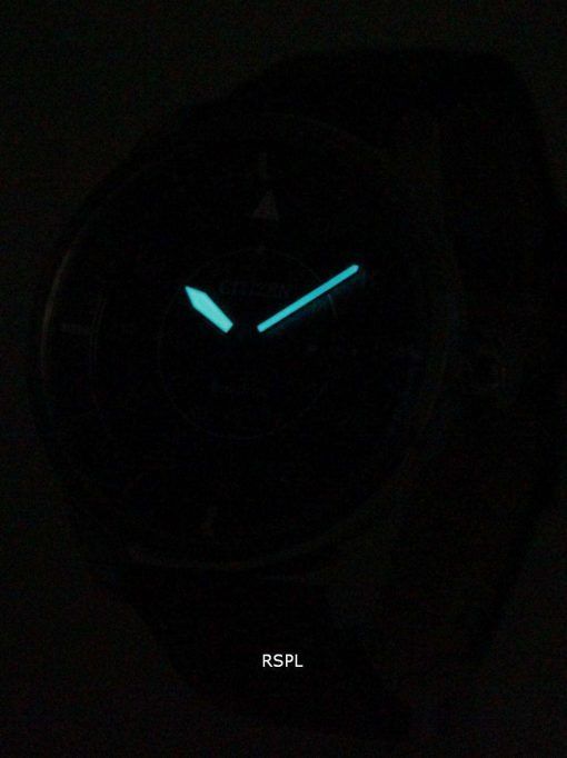 市民エコドライブ アビエイター パワー リザーブ AW1360-12 H メンズ腕時計腕時計