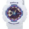 カシオ ベビー G アナログ デジタル マルチ カラー ダイヤル BA-112-7 a レディース腕時計