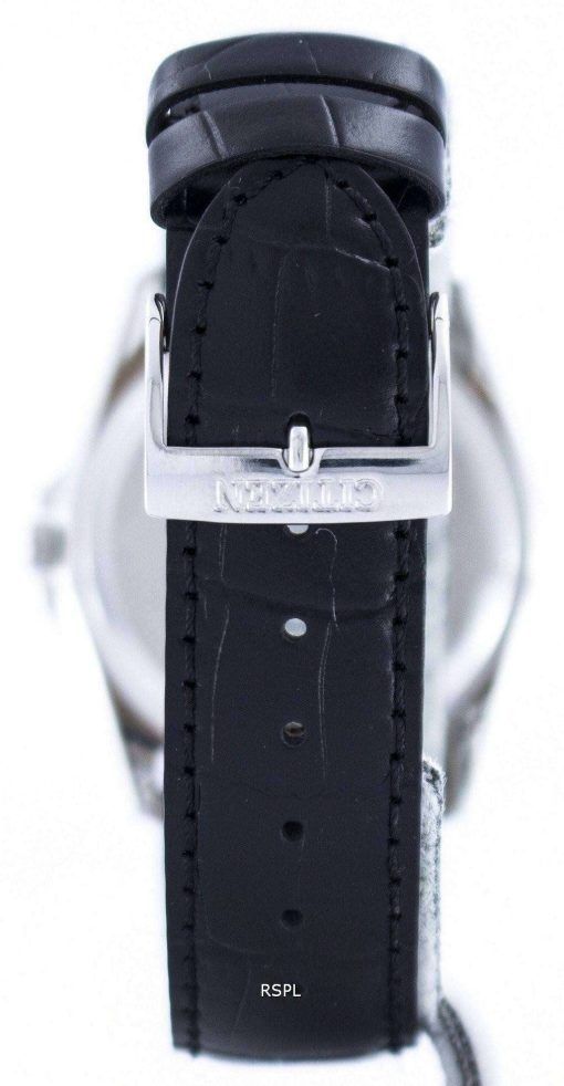 市民クオーツ ブラック ダイヤル BF0580 06E メンズ腕時計