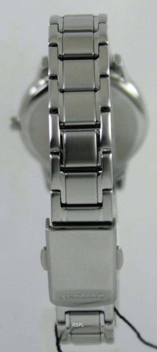 市民エコドライブ ブルー ダイヤル FE1081-59 L レディース腕時計