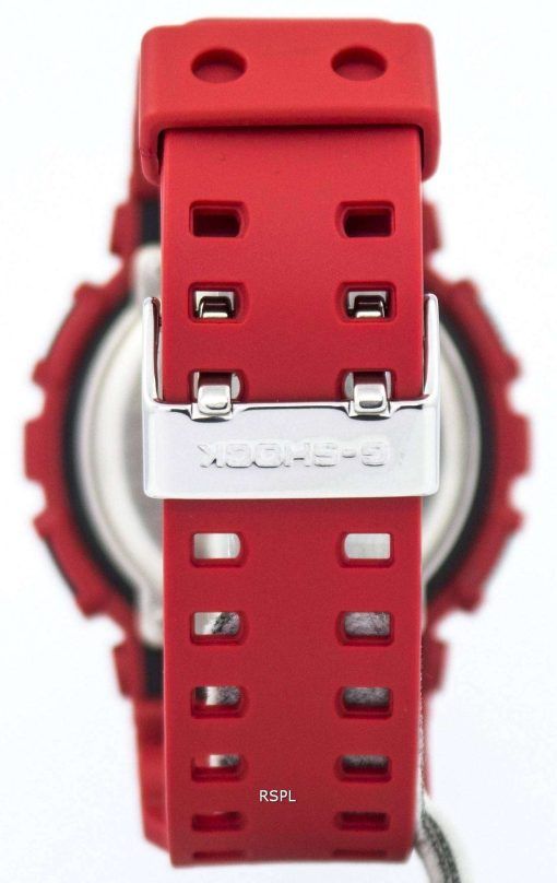 カシオ G-ショックの GA-100 b-4 a アナログ デジタル メンズ腕時計
