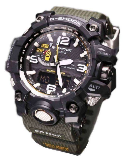 カシオ G ショック Mudmaster トリプル センサー原子 GWG-1000年-1 a メンズ腕時計