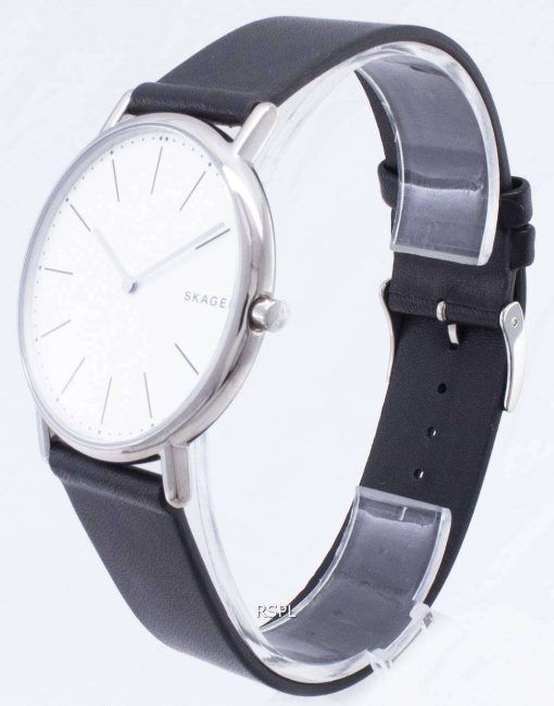 スカーゲン署名スリム チタン水晶 SKW6419 メンズ腕時計