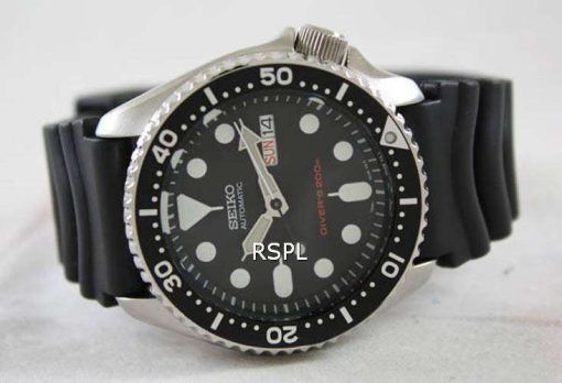 セイコー自動ダイバー SKX007K1 SKX007K SKX007 ラバー バンド時計