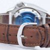 セイコー自動ダイバーズ 200 M 比茶色の革 SKX009K1 LS7 メンズ腕時計