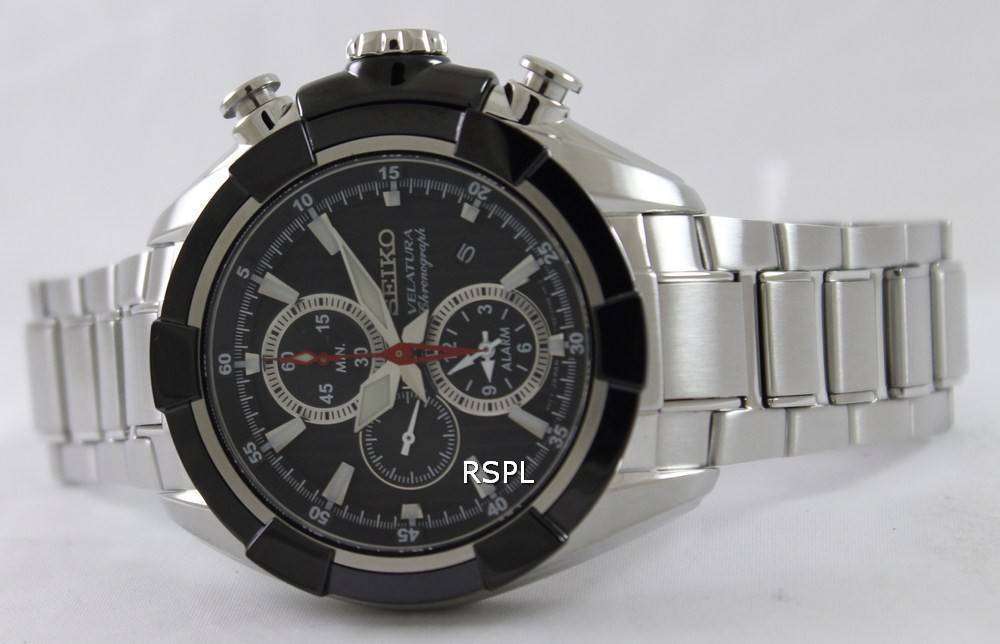 Amazon.co.jp: [セイコー]SEIKO 腕時計 VELATURA ALARM