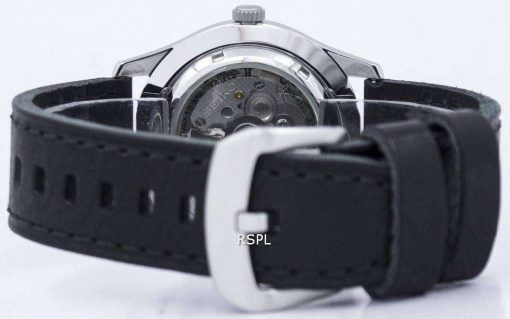 セイコー 5 スポーツ軍事自動日本製比黒革 SNZG07J1 LS8 メンズ腕時計