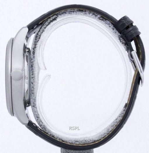 セイコー 5 スポーツ自動日本製比黒革 SNZG15J1 LS6 メンズ腕時計