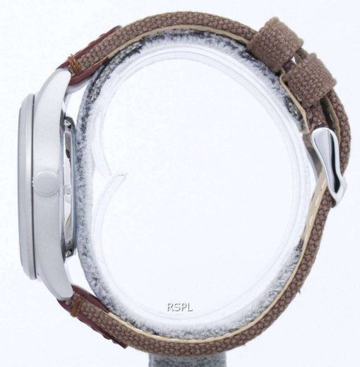 セイコー 5 スポーツ自動日本製キャンバス ストラップ SNZG15J1 NS1 メンズ腕時計