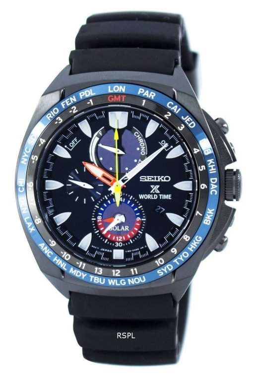 セイコー プロスペックス世界時間ソーラー クロノグラフ SSC551 SSC551P1 SSC551P メンズ腕時計