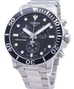 Tissot T-Sport Seastar 1000 T120.417.11.051.00 T1204171105100クロノグラフ300Mメンズウォッチ