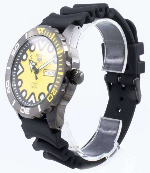 改装されたセイコー5スポーツSRPA11 SRPA11K1 SRPA11K自動24宝石メンズ腕時計