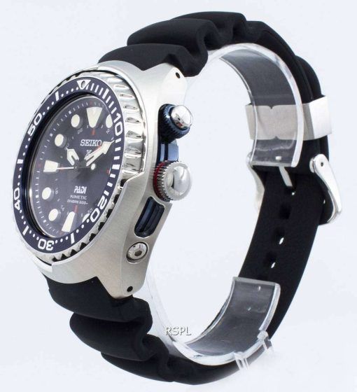 改装されたセイコープロスペックスSUN065 SUN065P1 SUN065PキネティックPADIエディションダイバーの200Mメンズ腕時計