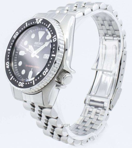 改装されたセイコー自動SKX013 SKX013K2 SKX013Kスキューバダイバー200 Mメンズ腕時計