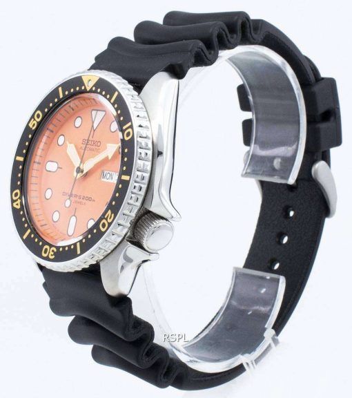整備されたセイコー自動SKX011 SKX011J1 SKX011J日本製ダイバーの200 Mメンズ腕時計