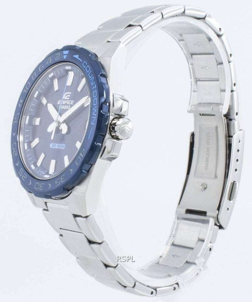 カシオエディフィスEFV-120DB-2AV EFV120DB-2AVクォーツメンズ腕時計