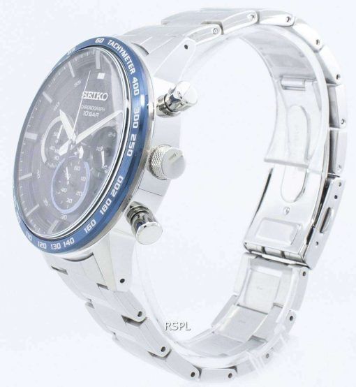 セイコークロノグラフSSB357 SSB357P1 SSB357Pタキメータークォーツメンズ腕時計