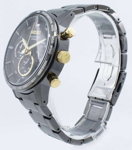 セイコークロノグラフSSB363 SSB363P1 SSB363Pタキメータークォーツメンズ腕時計