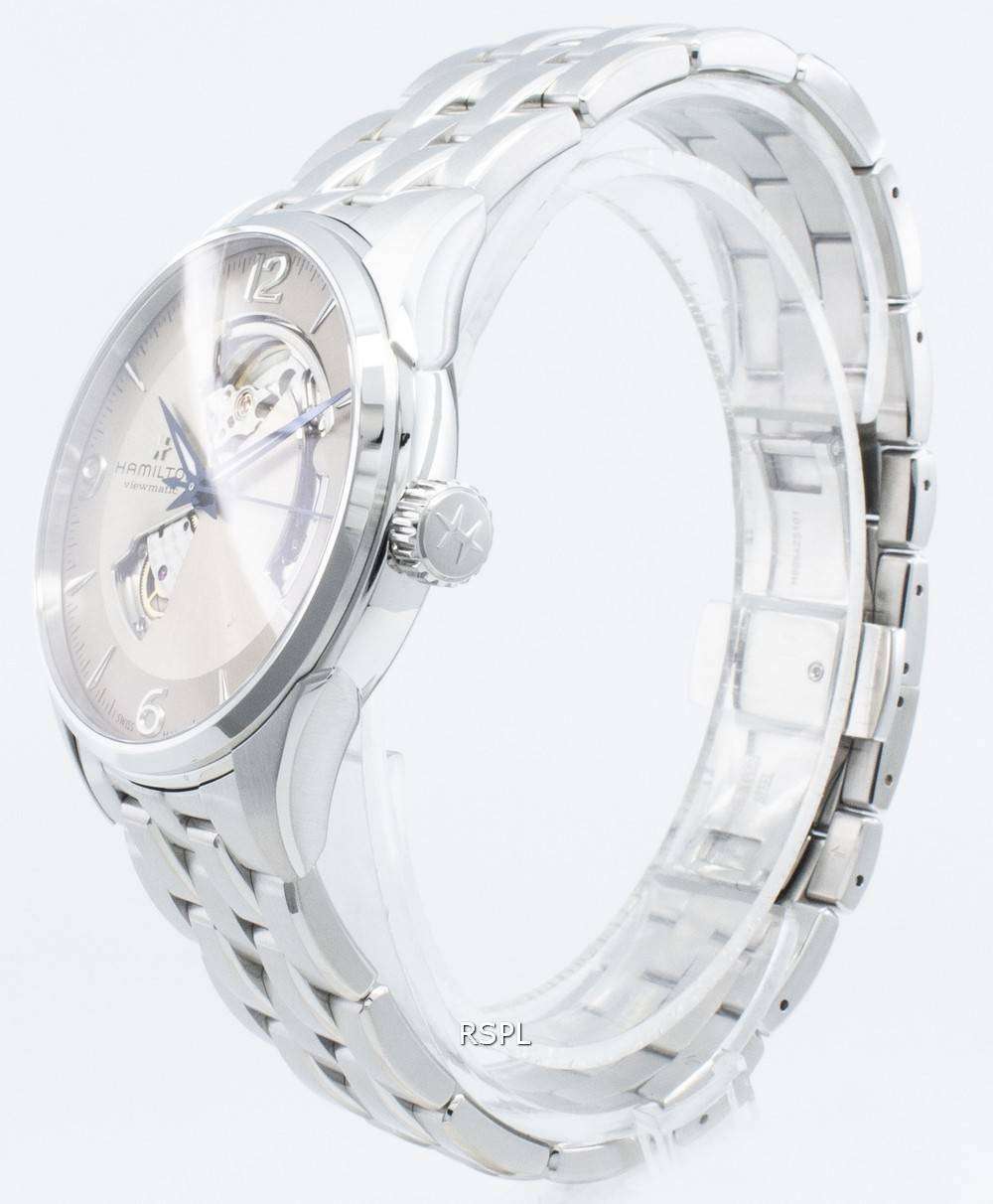 ハミルトンジャズマスターH32705121オープンハート自動メンズ腕時計 Japan
