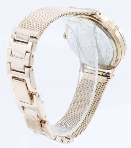 アンクライン3418RGSTダイヤモンドアクセントクォーツレディース腕時計