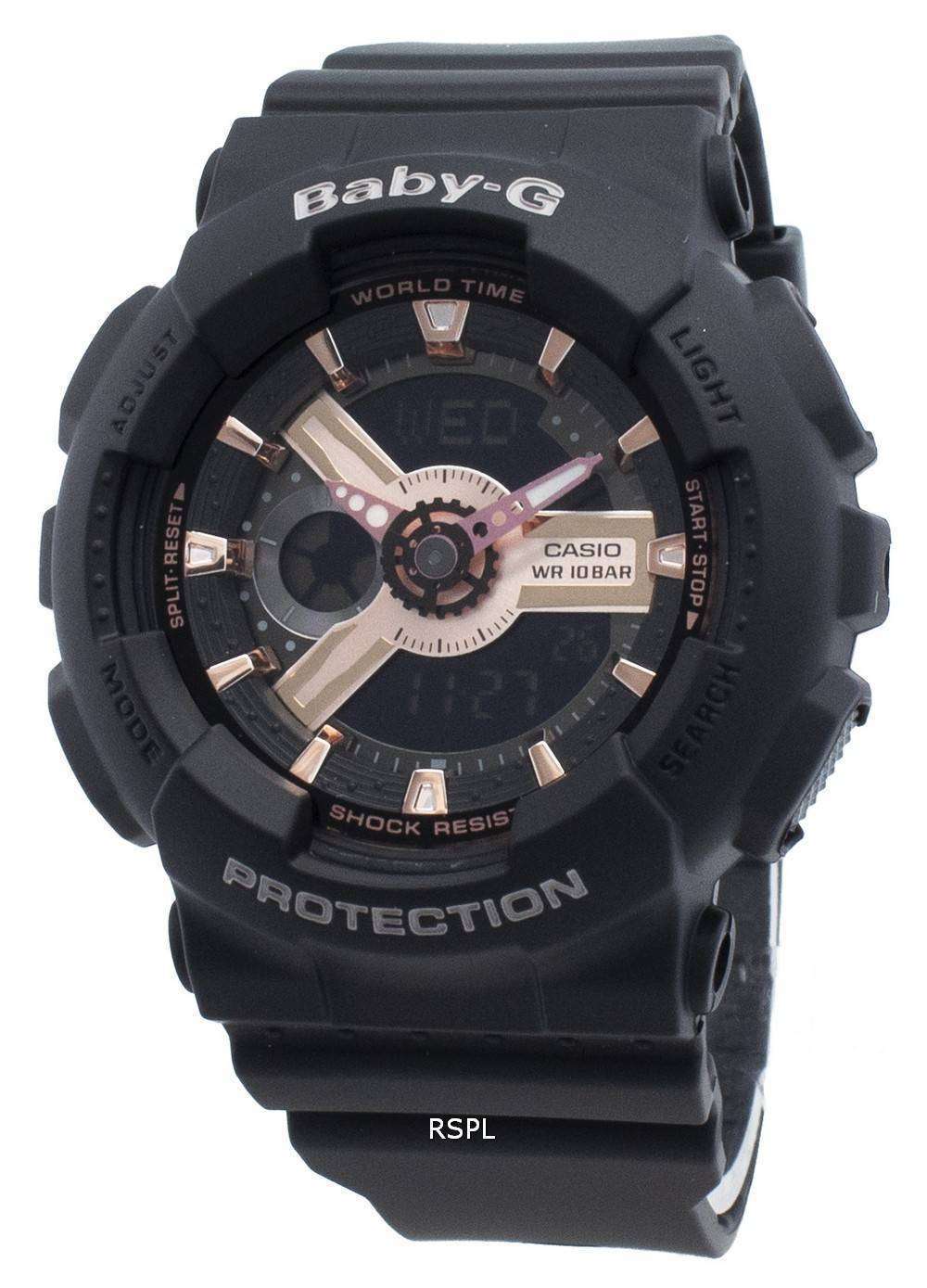 CASIO Baby-G 腕時計 ローズゴールド 金 BA-110RG-1A - 腕時計(デジタル)