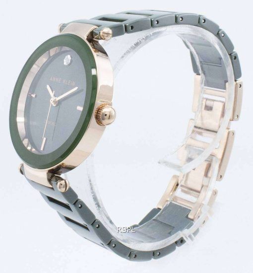アンクラインダイヤモンドアクセント1018RGGNクォーツレディース腕時計