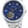 Bulova Classics 96P191ダイヤモンドアクセントオートマティックレディースウォッチ