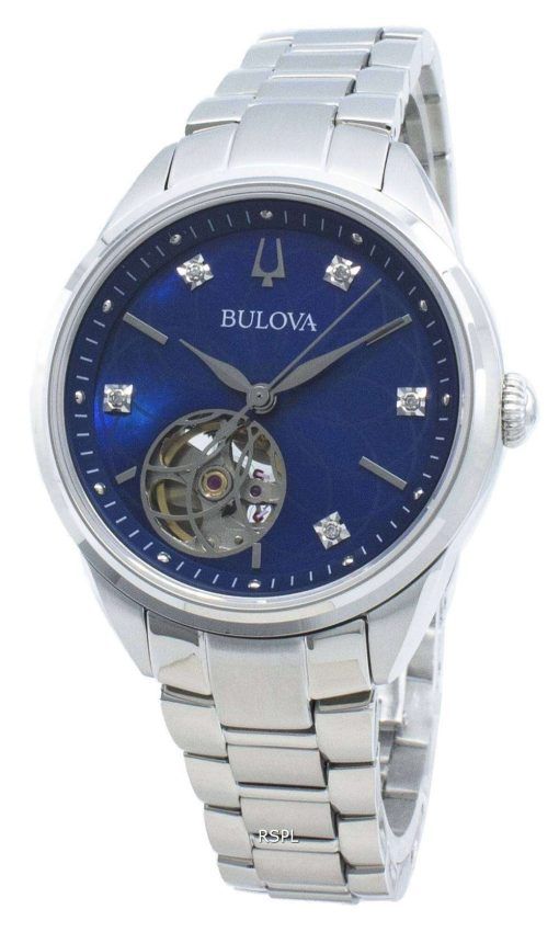 Bulova Classics 96P191ダイヤモンドアクセントオートマティックレディースウォッチ