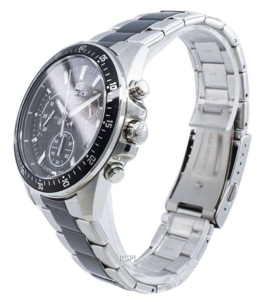 カシオエディフィスEFV-540SBK-1AV EFV540SBK-1AVクロノグラフクォーツメンズ腕時計