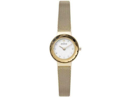 スカーゲンレオノーラSKW2800ダイヤモンドアクセントクォーツレディース腕時計