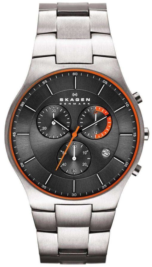 スカーゲン バルドル チタン クロノグラフ クォーツ SKW6076 メンズ腕時計
